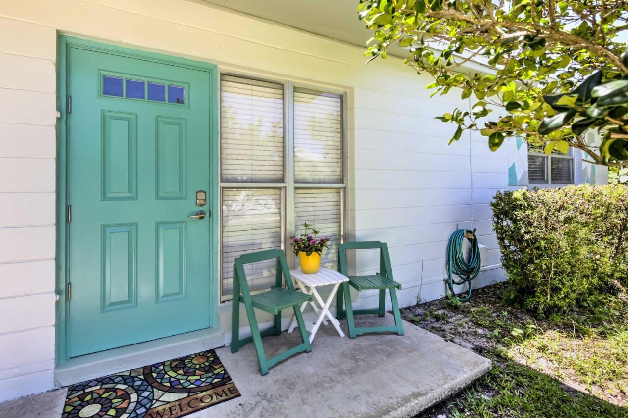 New Smyrna Beach Abode With Fire Pit, Walk To Beach! Eksteriør billede